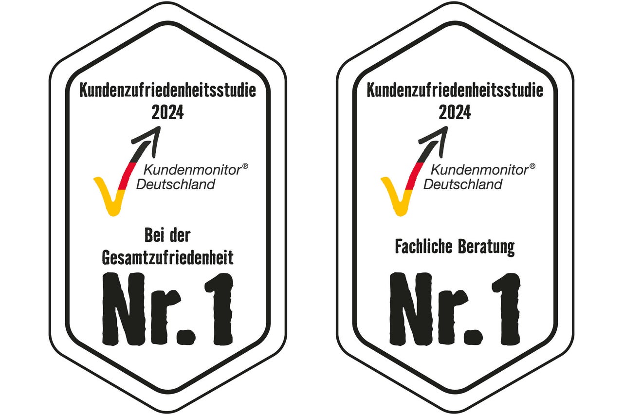 Kundenmonitor Deutschland Kundenzufriedenheitsstudie 2024 Auszeichnung