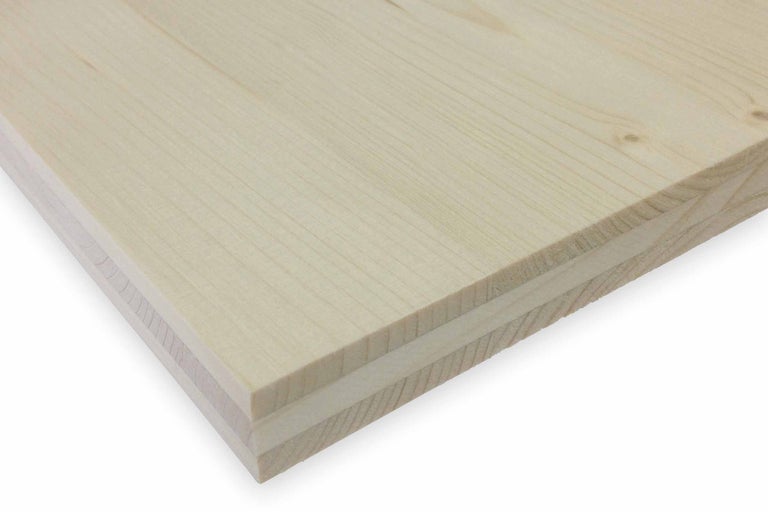 Verleimholzplatte aus Fichte