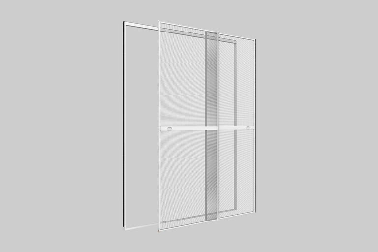 Fliegengittertür mit Schiebefunktion