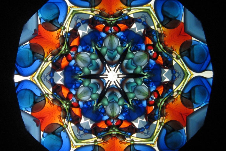 Kaleidoskopmuster mit geometrischen Formen