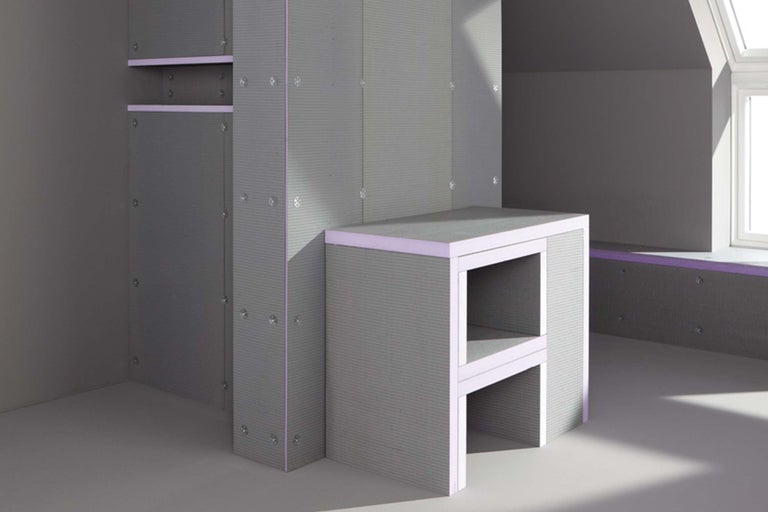 Innenausbau mit Bauplatten für Badezimmer und Feuchträume