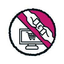 Symbol für sicheres Bezahlen