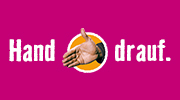 Hand drauf.