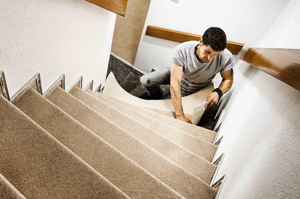 Vloerbedekking op trappen leggen | HORNBACH!
