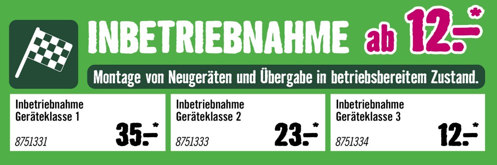 inbetriebnahme inbetriebnahme