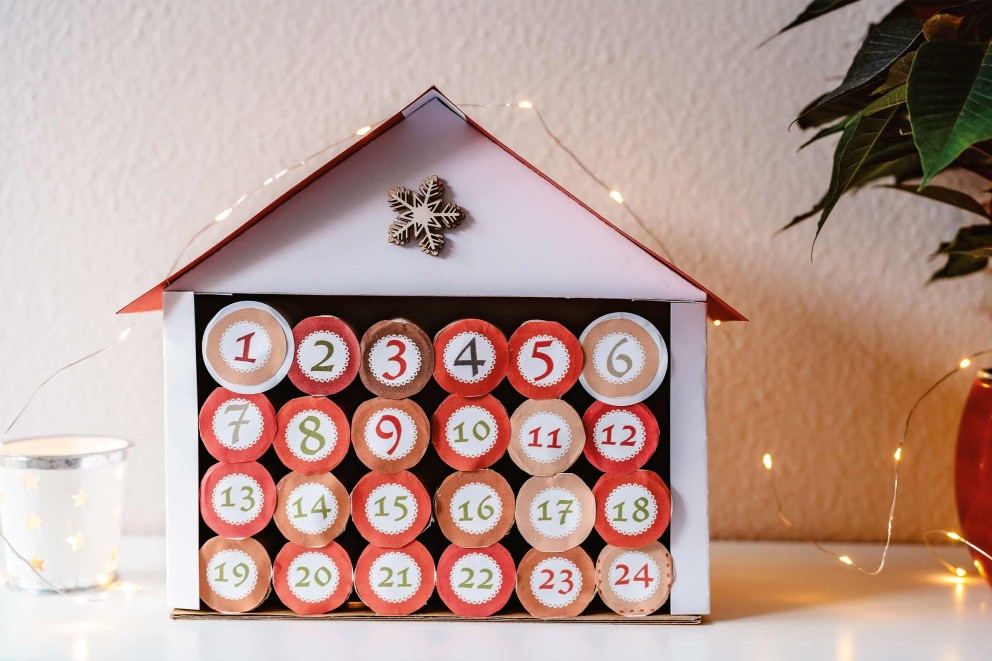 
				adventskalender diy klorollen

			