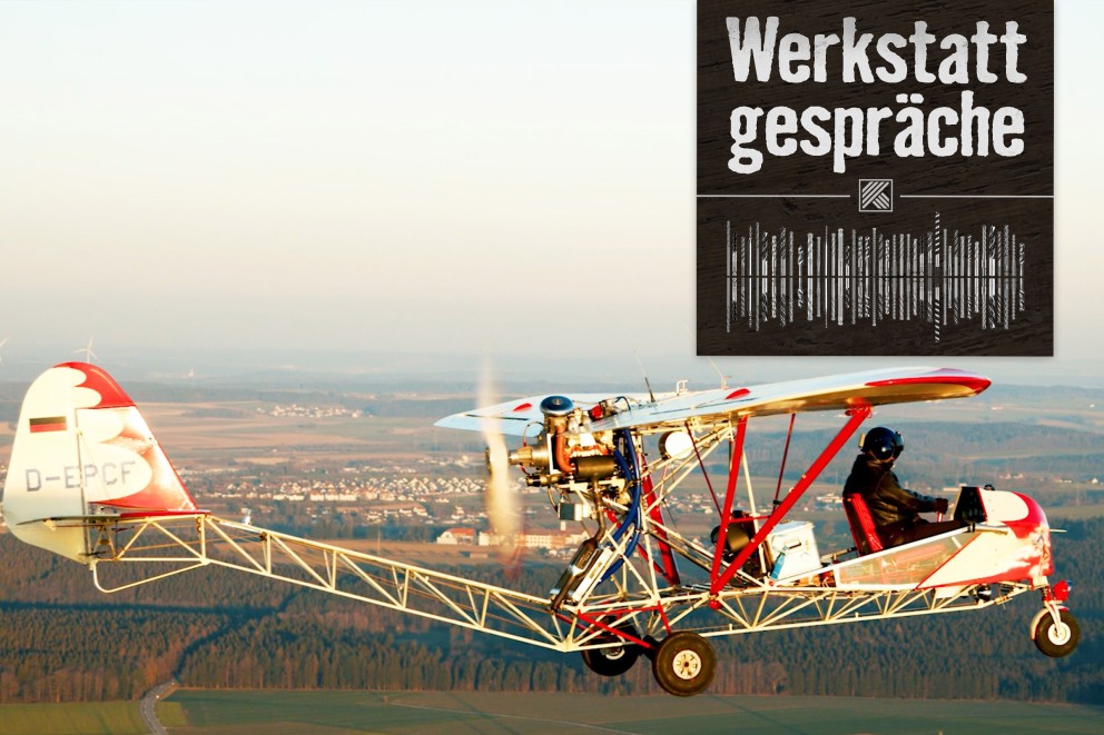 Zum Anhören: Das Experimentalflugzeug