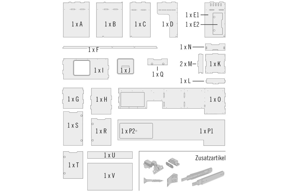 Campingbox Kueche aufbauen as 01