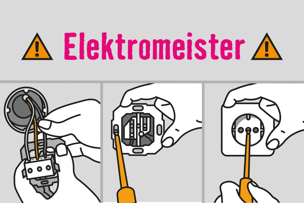 warnung elektromeister