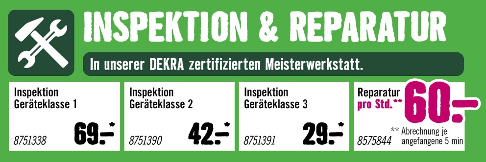 inspektion reparatur inspektion reparatur