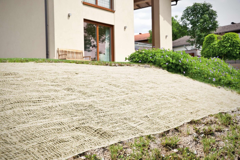 hangbefestigung tiefwurzlern matte