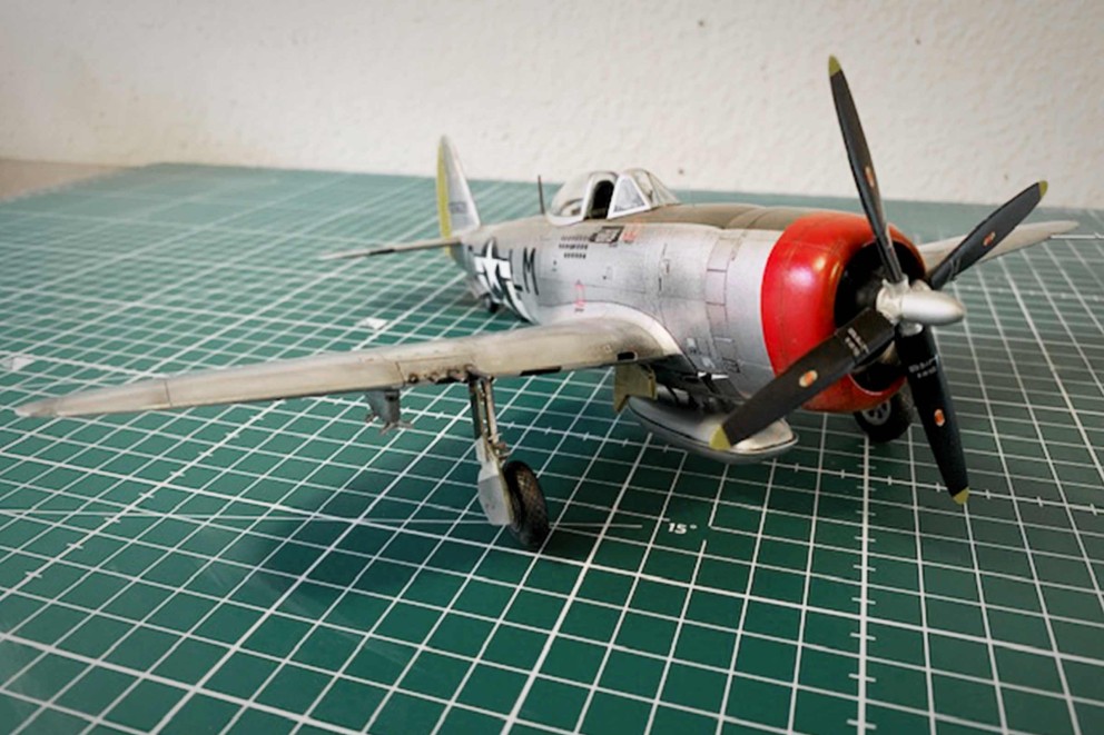Modell eines Flugzeugs