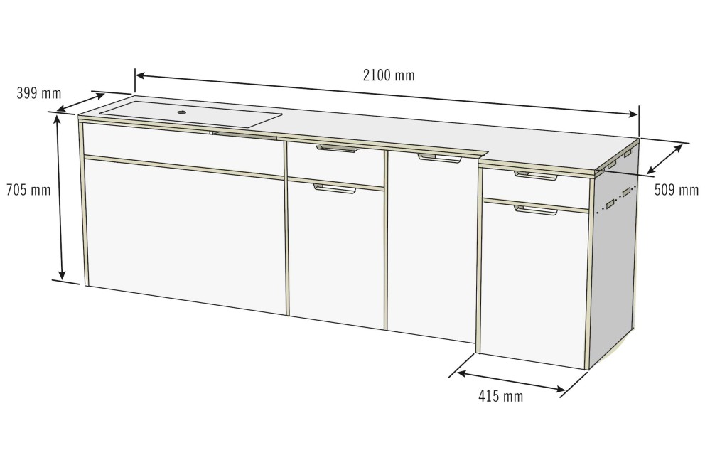 Campingbox Kueche aufbauen as 02