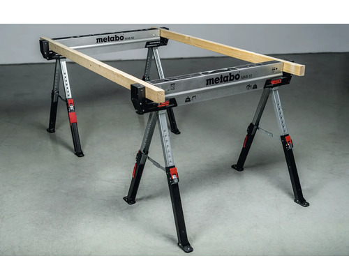 Metabo MAB 52 Sägebock mit Holzrahmen