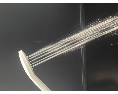 Handbrause mit Wasserstrahl