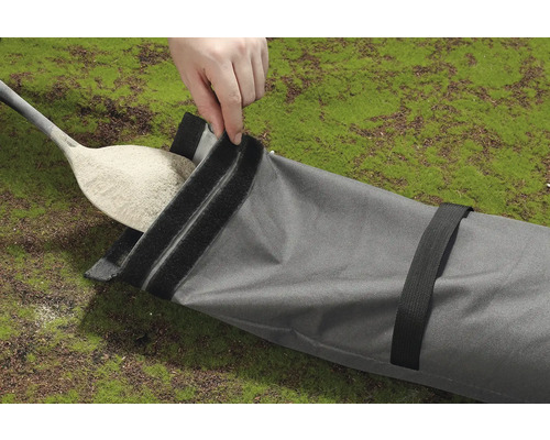 Sandsack gefüllt mit Sand