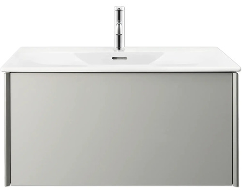 Waschtischunterschrank mit Waschbecken und Armatur