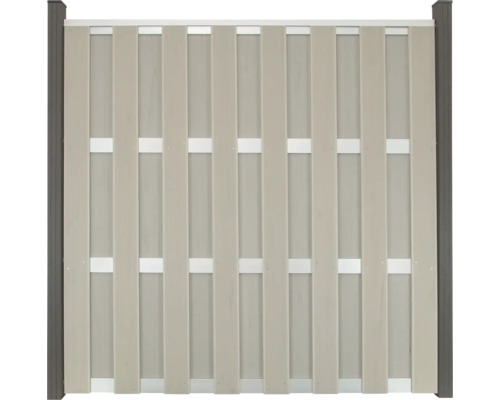 Zaunelement aus Kunststoff