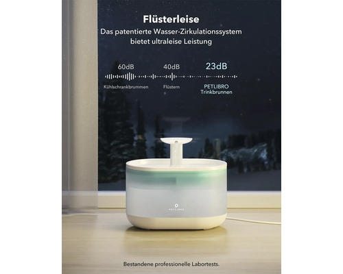 PETLIBRO Trinkbrunnen mit leisem Betrieb