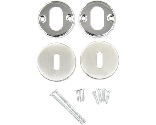 Rosettengarnitur mit Schrauben