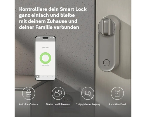 Smart Lock System mit Smartphone-App Steuerung