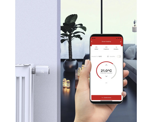 Smarte Heizungssteuerung per Smartphone und Heizkörperthermostat