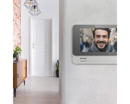 Philips Logo Türsprechanlage im Flur