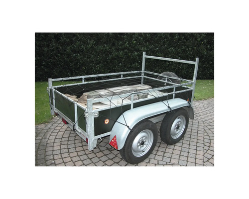 Anhänger mit Ladungssicherungsnetz