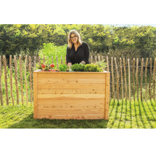 Hochbeet klassisch WESTMANN Klassic 130 x 65 x 84 cm natur