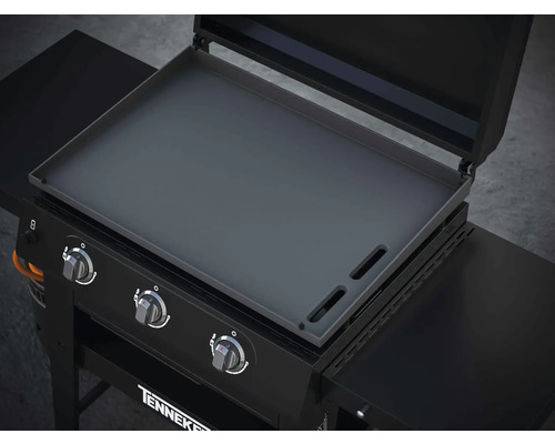TENNEKER Gasgrill mit drei Brennern und einer Grillplatte