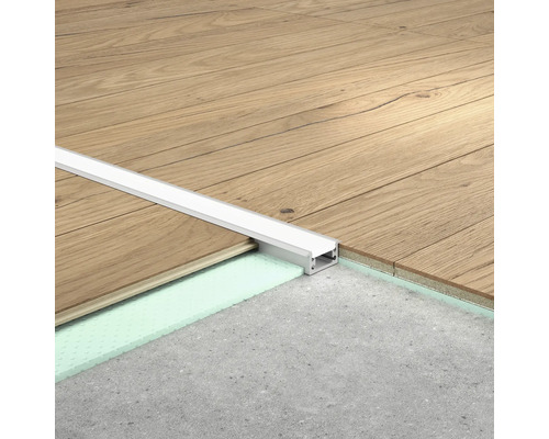 Übergangsprofil zwischen Holzboden und Betonboden