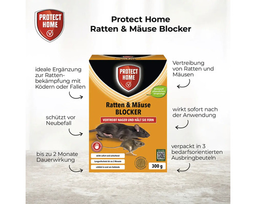 Protect Home Ratten- und Mäuse Blocker Packung