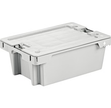 Aufbewahrungsbox aus Kunststoff mit Deckel