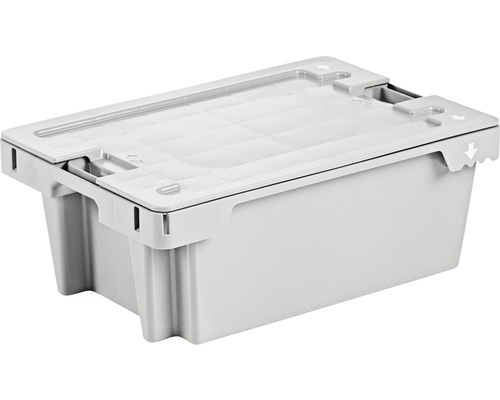 Aufbewahrungsbox aus Kunststoff mit Deckel