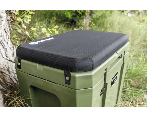 Kühlbox mit Sitzkissen für den Aussenbereich