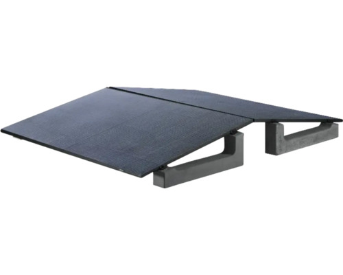 Solaranlage mit Betonfundament