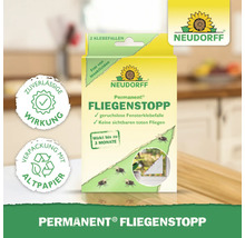 Neudorff Permanent Fliegenstopp Packung mit Fensterklebefallen gegen Fliegen