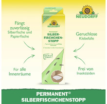 Neudorff Permanent Silberfischchenstopp Klebefallenpackung zur Schädlingsbekämpfung in Innenräumen