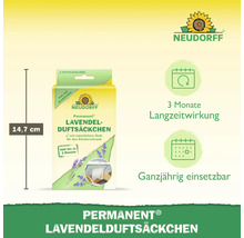 Neudorff Permanent Lavendelduftsäckchen Packung mit Größenangabe