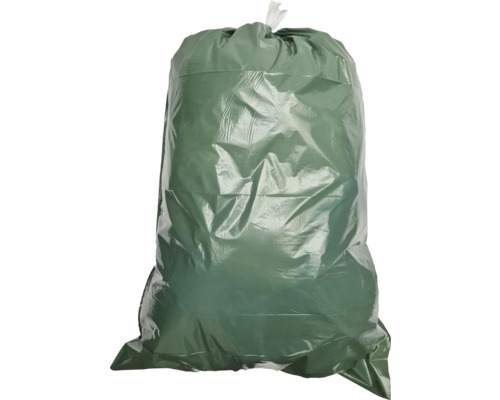 Gefüllter Gartensack aus Kunststoff