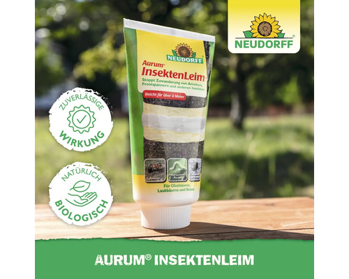 Aurum Insektenleim Tube zum Schutz von Obstbäumen, Laubbäumen und Reben