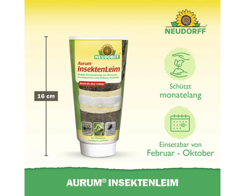 Aurum Insektenleim Tube mit einer Höhe von 16 cm