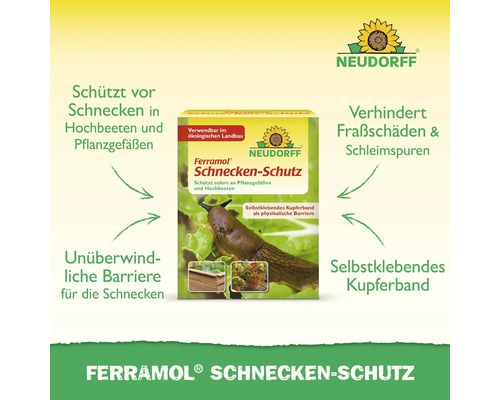 Ferramol Schnecken-Schutz Packung zum Schutz vor Schnecken