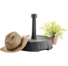 Sonnenschirmständer Ø 40 cm 20 kg Kunststoff anthrazit
