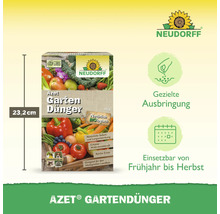 GartenDünger Azet Neudorff 1 kg organischer Dünger für alle Pflanzen im Freiland