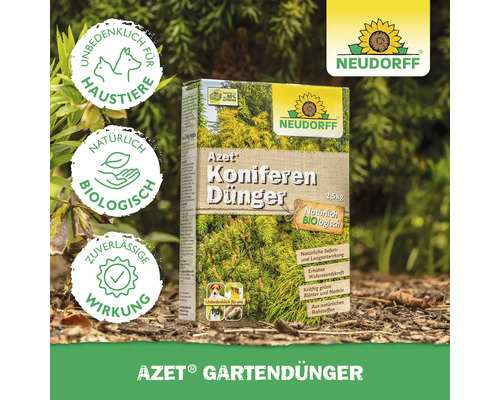 Azet Koniferen Dünger Packung für Nadelbäume