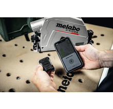 Metabo Tracker mit Handy und Kreissäge