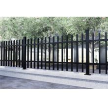 Zaunfeld Porto 200 x 180 cm inkl. 4 Halter, 15 vertikale Profillatten 25x38 mm anthrazit