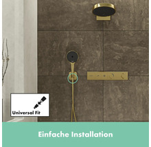 Duschsystem mit Kopfbrause, Handbrause und Steuerung