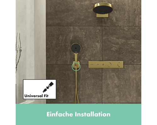 Duschsystem mit Kopfbrause, Handbrause und Steuerung